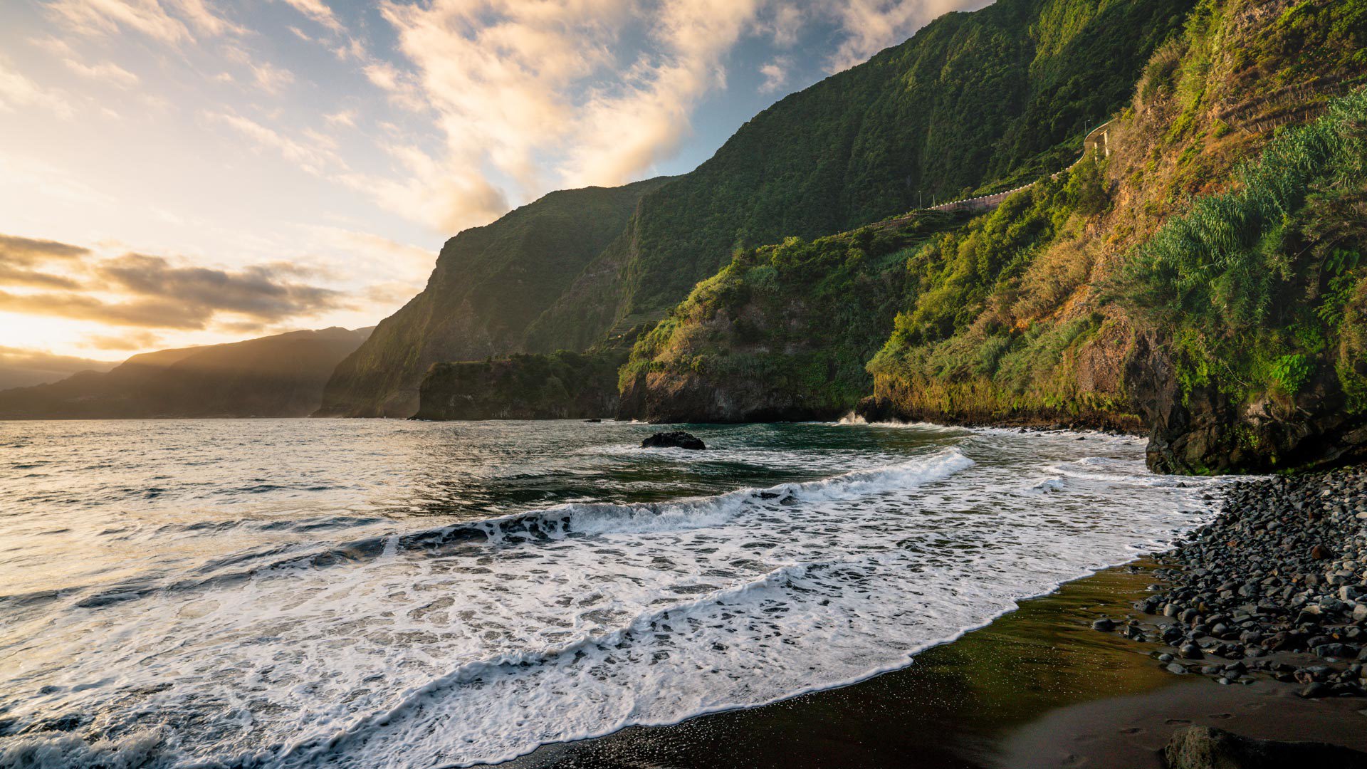 Sunsrise e sunset in Madeira